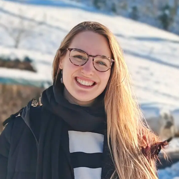 Sophia Merz gibt ein Testimonial.