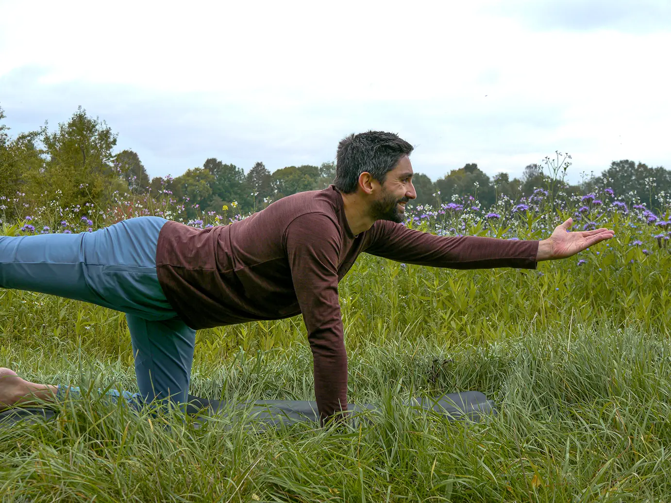 Yoga in Brigachtal mit Joram Schirmaier – Workshop in hellen Räumen von Andrea Klenk, Achtsamkeit & Balance